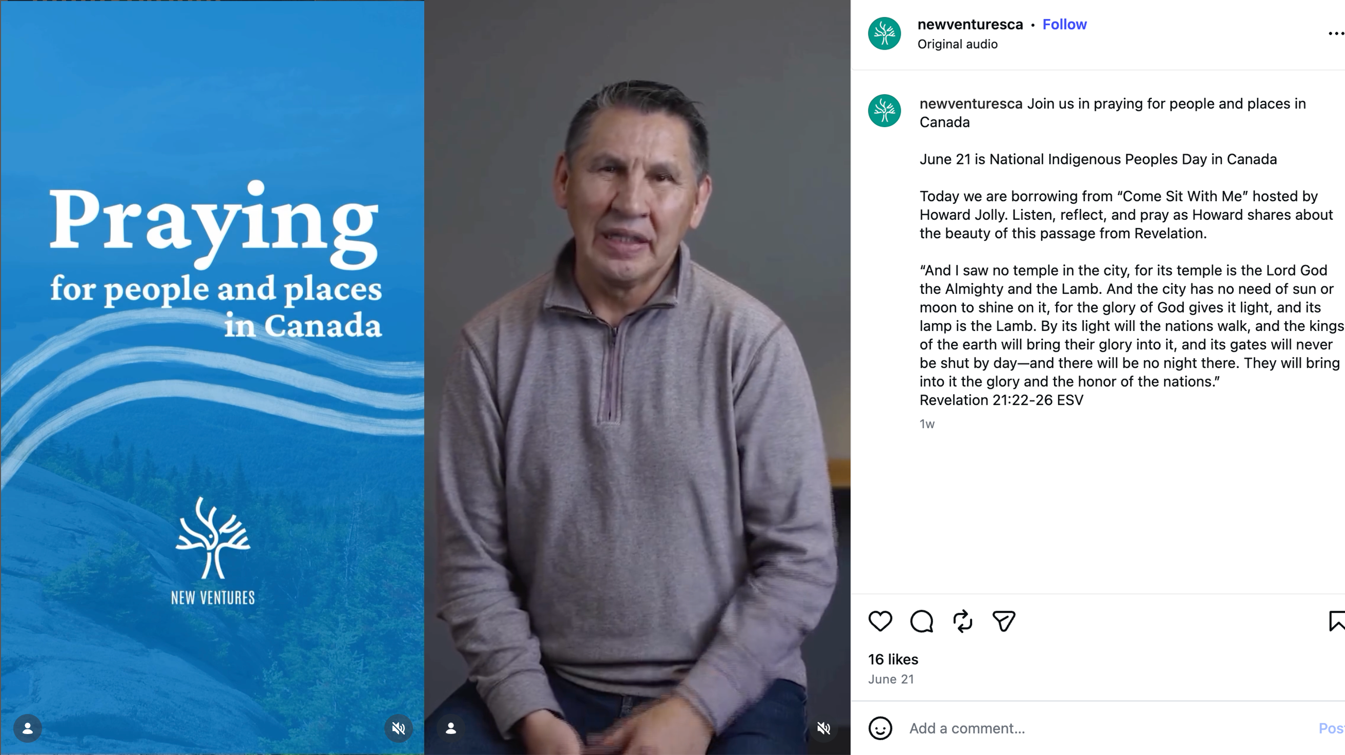 Praying for People and Places in Canada