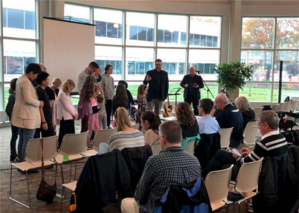 Cyril Guerette and Groundswell, a new church serving the Halton/Hamilton Region.